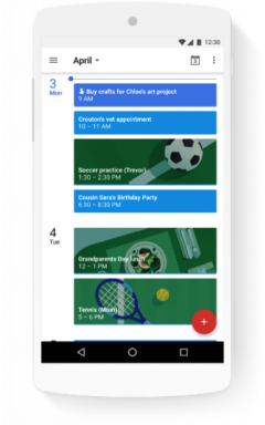 Google menambahkan kemampuan untuk menyusun keanggotaan keluarga ke "Kalender" dan "Catatan"