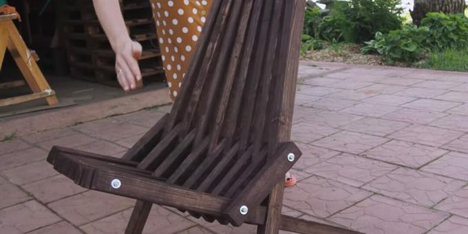 Cara membuat kursi berjemur dengan tangan Anda sendiri