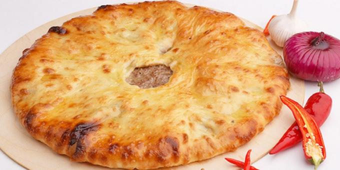 Resep: pai Ossetia dengan daging