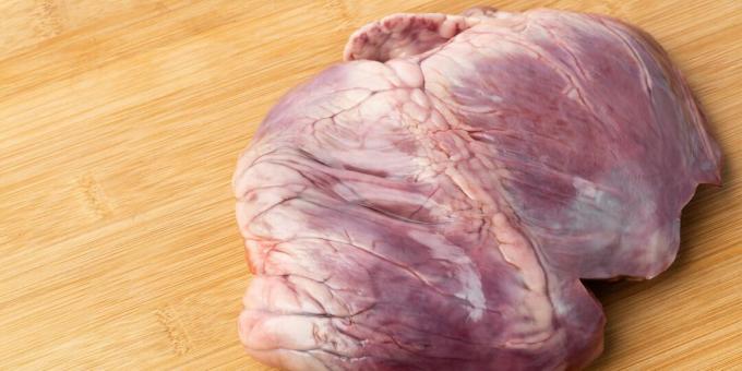 Bagaimana dan berapa banyak memasak jantung babi: potong jantung babi