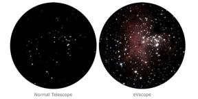 Hal hari: eVscope - teleskop pintar, dibuat dengan dukungan dari SETI