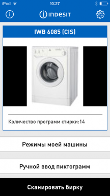 Sebuah aplikasi yang membantu untuk tidak memanjakan hal di mesin cuci