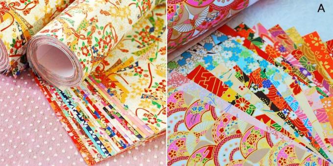 Kertas pembungkus dalam gaya Jepang
