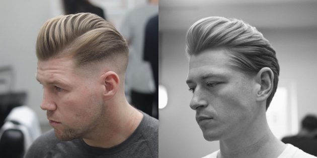 potongan rambut pria trendi untuk penggemar klasik: fade