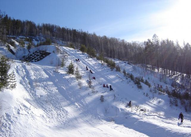 resort ski di Rusia, "Kashtak" 