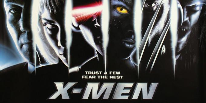 Poster dari film pertama X-Men