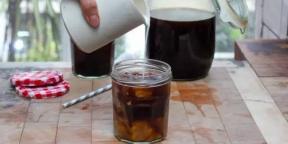 Cara memasak Dingin Brew - minuman menyegarkan berdasarkan kopi