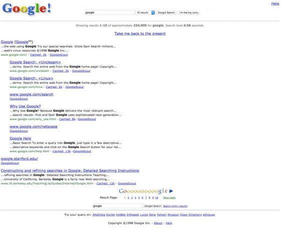 google search