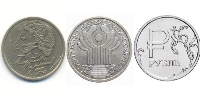 Bagaimana menjual koin 1 rubel