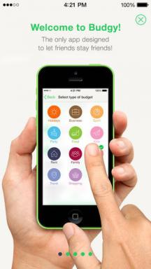Budgy untuk iPhone memungkinkan Anda untuk kelompok anggaran perusahaan untuk perjalanan atau ketika akomodasi berbagi