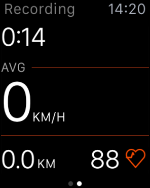 Diperbarui iOS aplikasi Strava menggunakan Apple Watch sebagai Cardiosensor