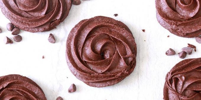 Chocolate cookies dari tiga bahan