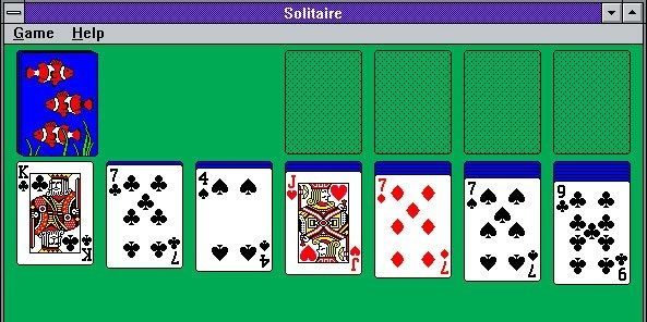 game klasik untuk Android dan iOS: «Solitaire»
