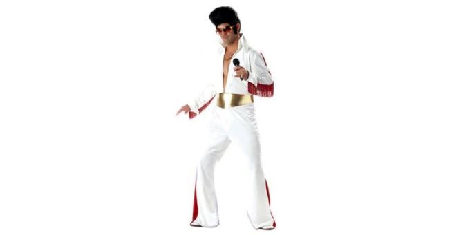 kostum Natal untuk orang dewasa: Elvis Presley