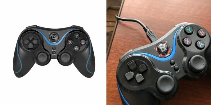 Gamepad yang nyaman: Defender Blast