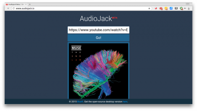 Cara untuk mendownload musik menggunakan AudioJack 