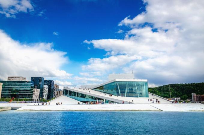 arsitektur Eropa: Opera House di Oslo