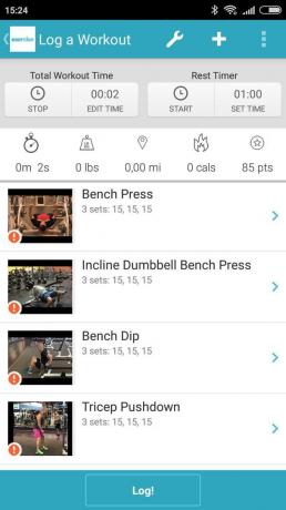 Exercise.com: Aplikasi