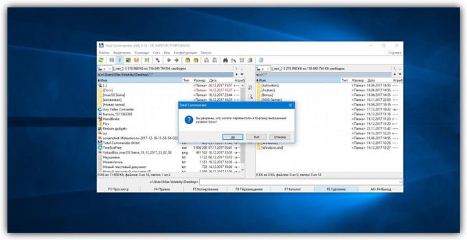 Cara menghapus folder jika tidak dihapus: Gunakan file manager pihak ketiga