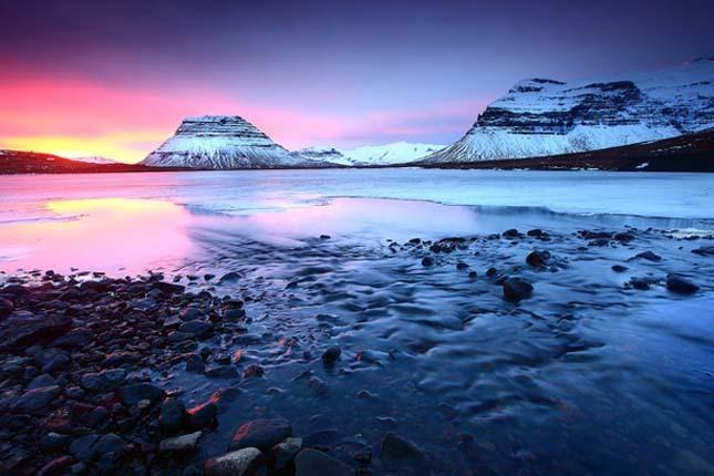 Sunset di Islandia