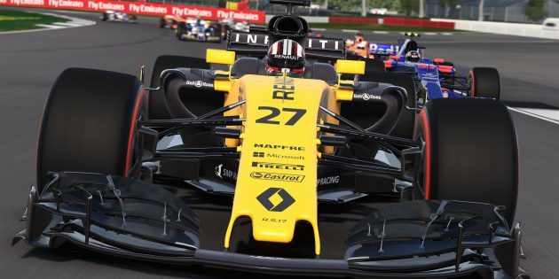 Perlombaan terbaik pada PC: F1 2017