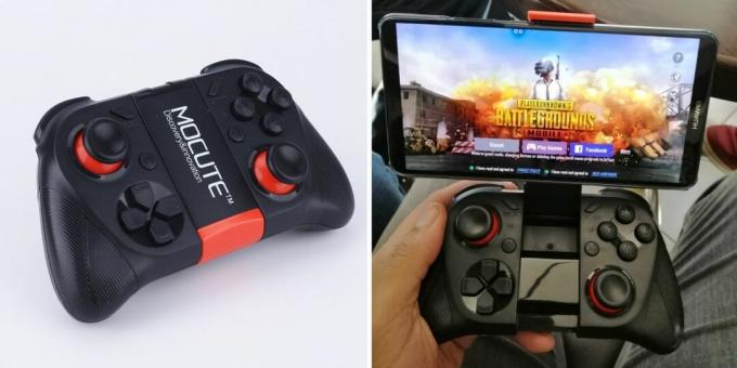 Gamepad yang nyaman: Mocute 050