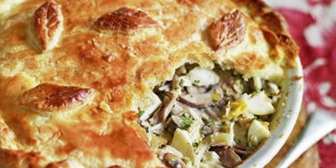 Kurnik Resep: Sederhana Kurnik bebas pancake dari Jamie Oliver