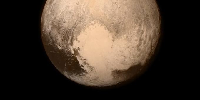 Foto ruang: jantung Pluto