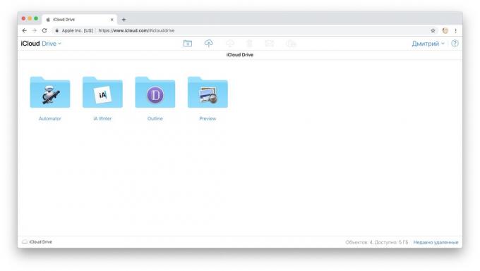 Apa yang bisa menggantikan Dropbox: iCloud