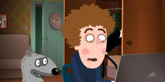 Cara mengarantina dengan seorang anak: serial animasi "The Adventures of Petit and the Wolf"