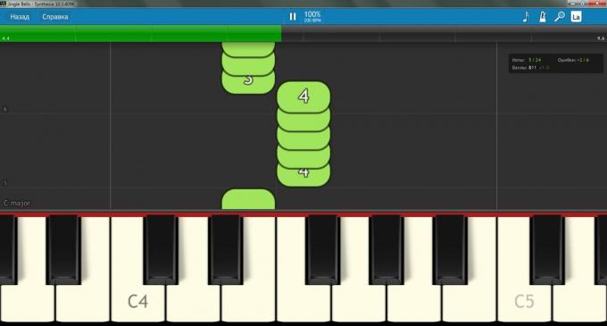 Cara belajar bermain piano: Synthesia