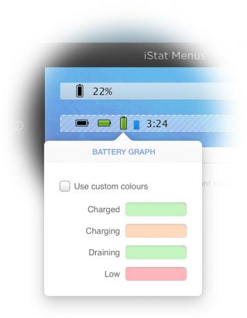 Menetapkan indikator status baterai