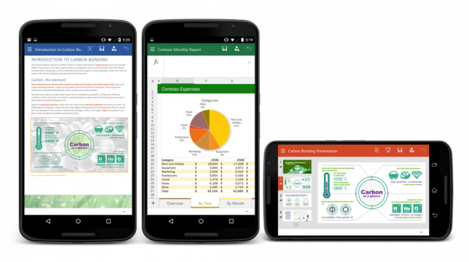 Versi beta dari office suite dari Microsoft yang tersedia untuk pemilik Android-smartphone