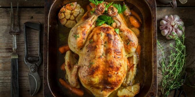 Ayam Isi Jamur oleh Jamie Oliver
