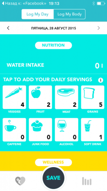 BodyWise untuk iOS - alat utama untuk gaya hidup sehat