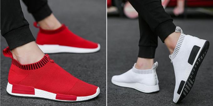 Jenis sepatu musim panas apa yang harus dibeli: sepatu kets kain pria