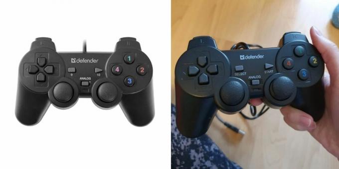 Gamepad yang nyaman: Defender Omega