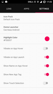 Lensa Launcher - aplikasi inovatif untuk cepat memulai program untuk Android