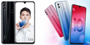 Huawei Honor telah disajikan 10 Lite - versi sederhana dari garis unggulan