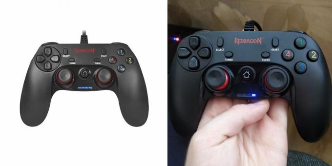 Gamepad yang nyaman: Defender Redragon