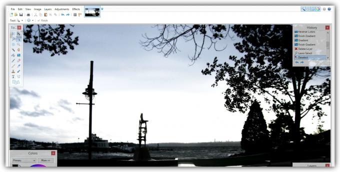 Gratis foto editor terbaik: Paint.net