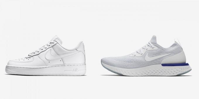 sepatu baru: Nike Air Force 1 dan Nike Epic Bereaksi
