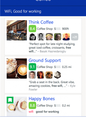 Diperbarui Foursquare datang ke Windows Phone