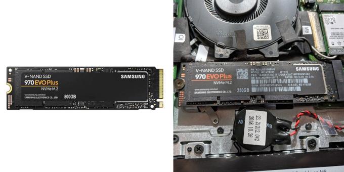 SSD Samsung 970 Evo Ditambah