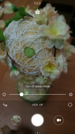 Xiaomi redmi Pro: kerja kamera