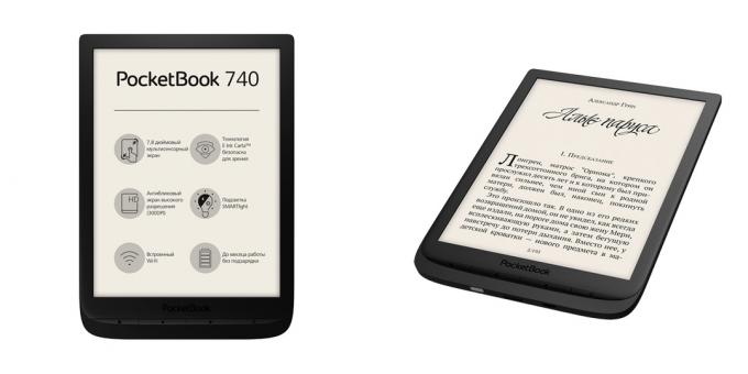 E-book yang bagus: PocketBook 740