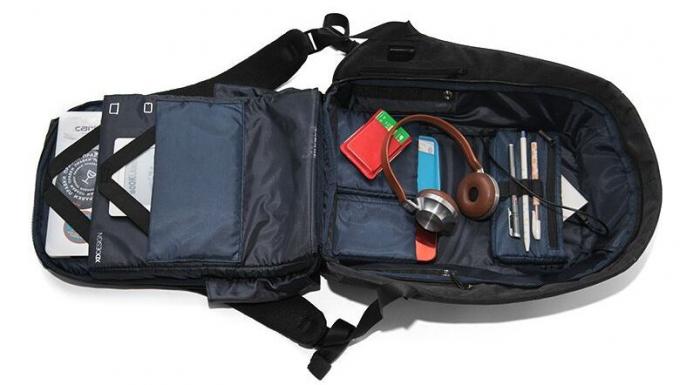 Backpack Bobby: perangkat internal yang