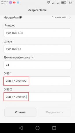 Cara mengatur DNS-server pada Android