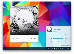 Dopamin: seperti ini harus terlihat seperti pemutar musik untuk Windows 10