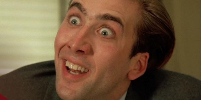 Nicolas Cage dalam film "Kiss of the Vampire"